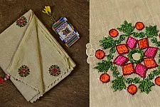 सूरजमुखी ✺ Handwoven Silk Saree { 9 }